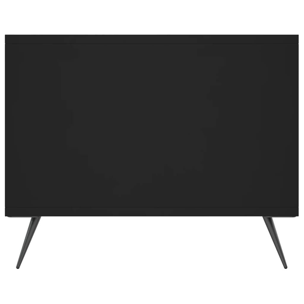 Soffbord svart 102x50x40 cm