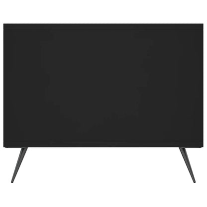 Soffbord svart 102x50x40 cm