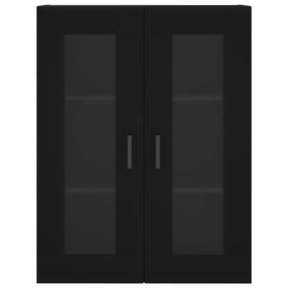 Skåp Svart 69,5x34x180 cm