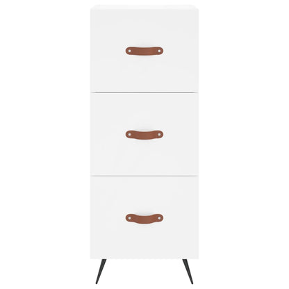 Skåp Vit 34,5x34x180 cm