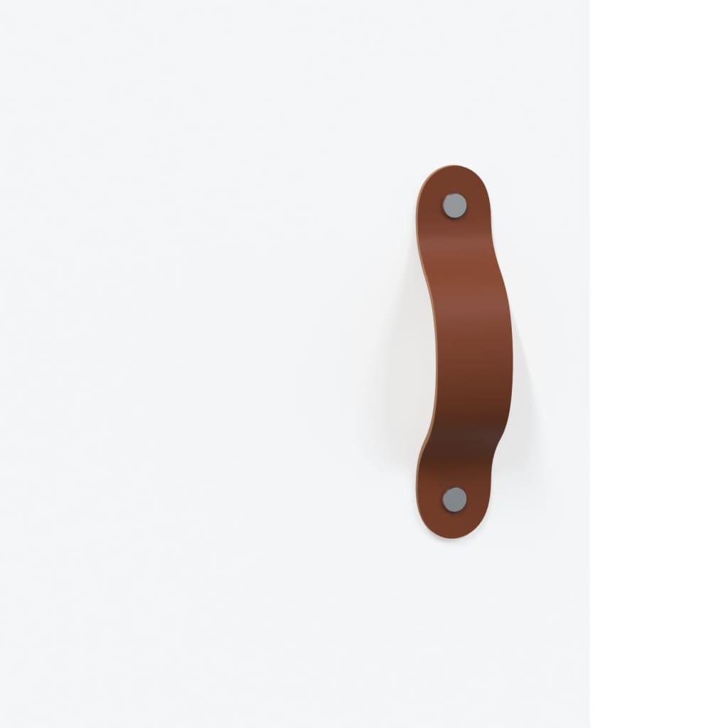 Skåp Vit 34,5x34x180 cm