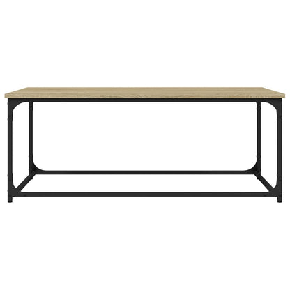 Soffbord sonoma ek 102x50x40 cm järn