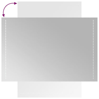 Badrumsspegel LED 60x90 cm