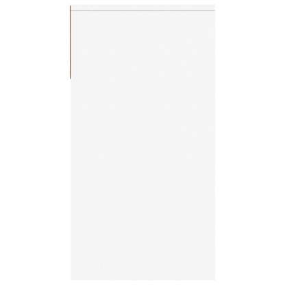 Avlastningsbord konsolbord vit 100x39x75 cm