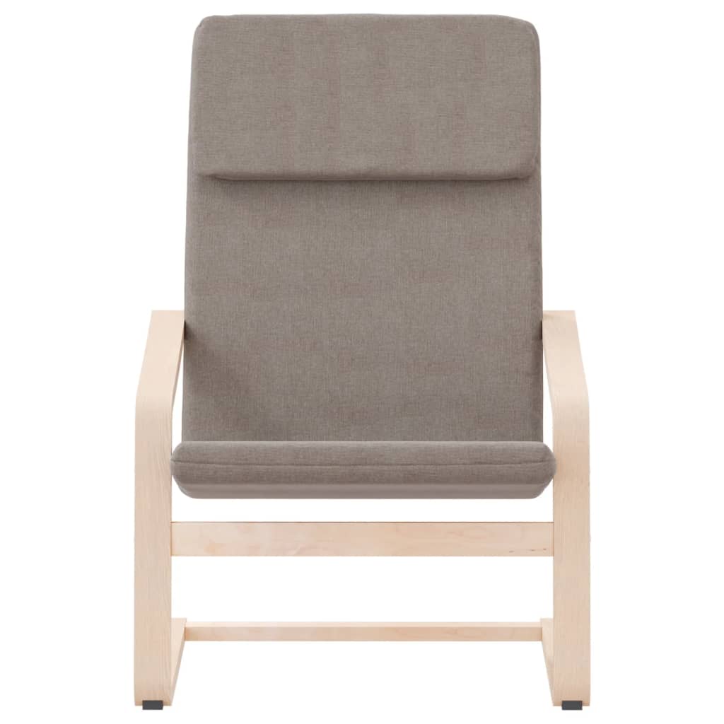 Nojatuoli Recliner taupe kangasta