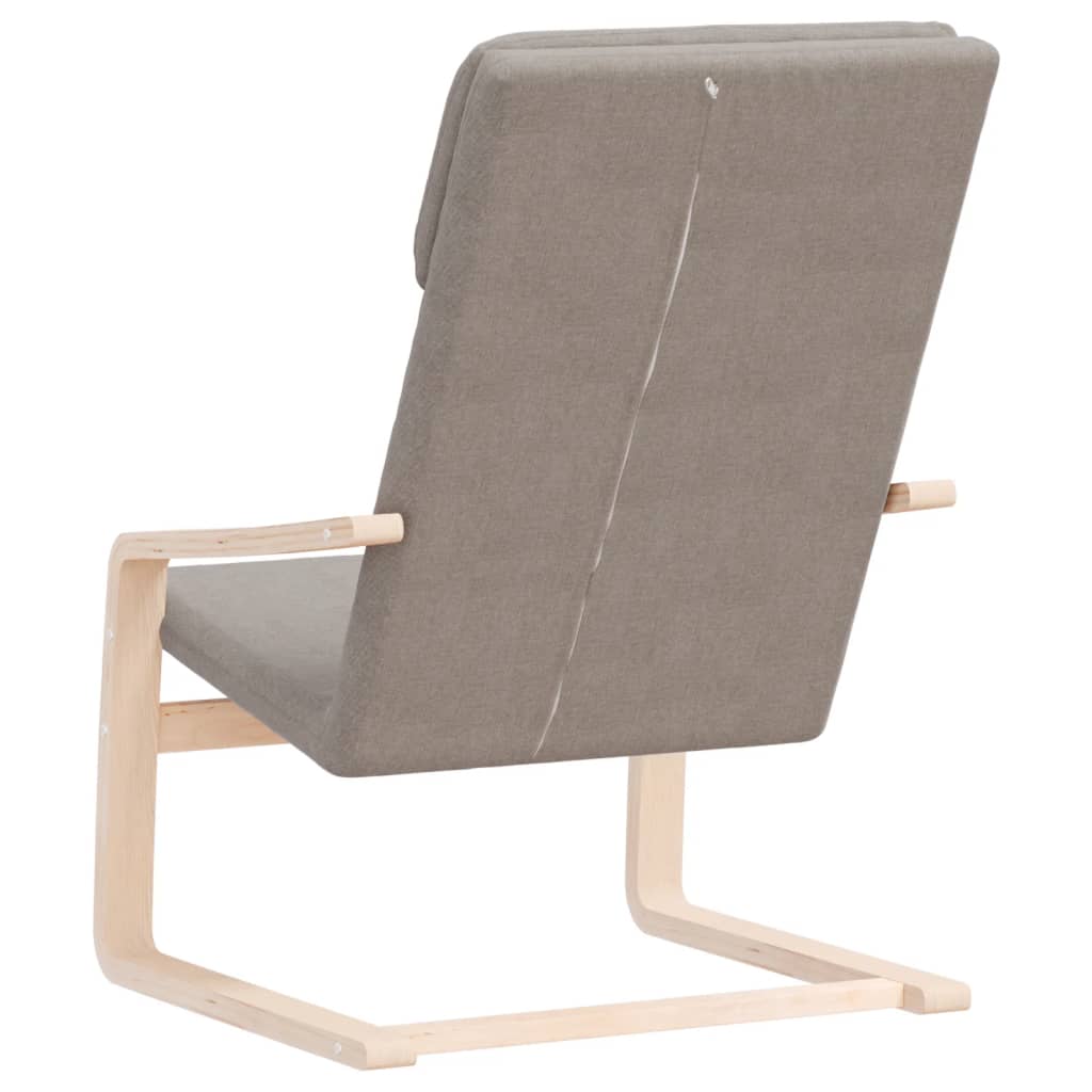 Nojatuoli Recliner taupe kangasta