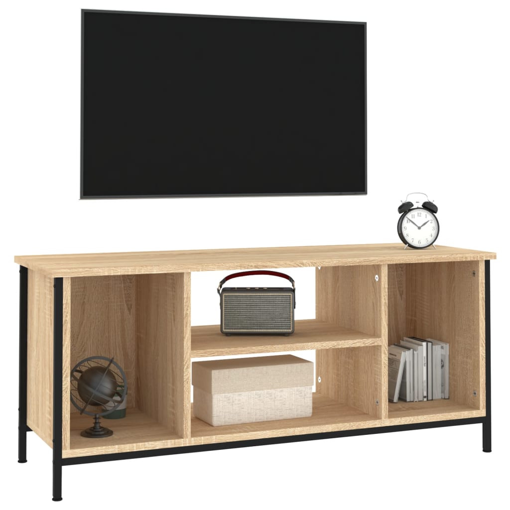 TV-möbel sonoma ek TV-bänk 102x35x45 cm