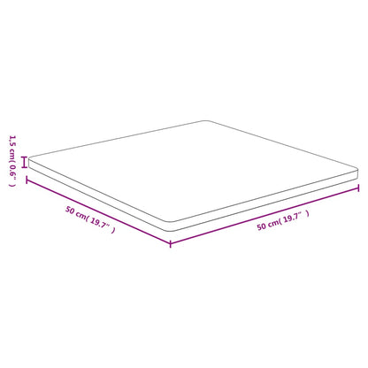 Bordsskiva bambu 50x50x1,5 cm