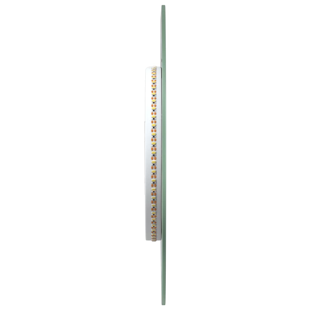 Badrumsspegel LED 30 cm rund