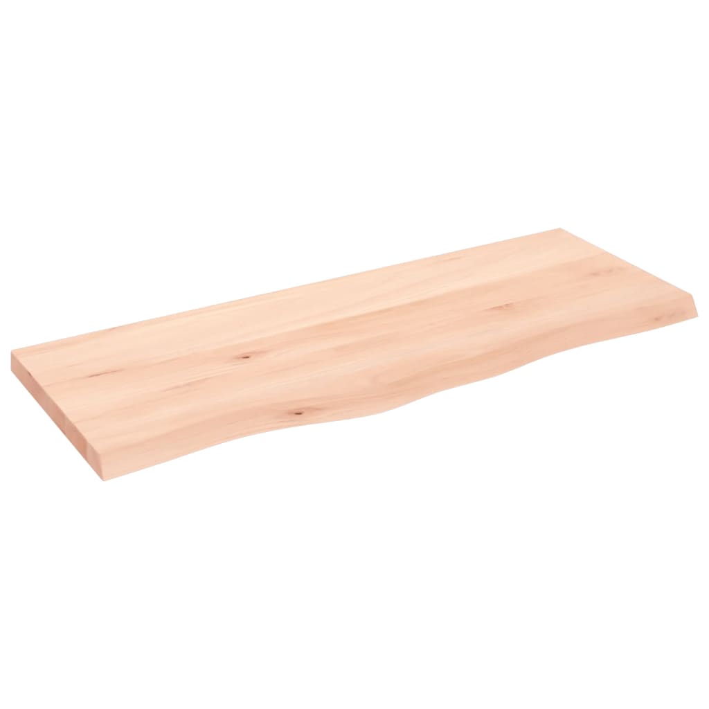 Hylly 100x40x(2-4) cm käsittelemätöntä massiivitammea