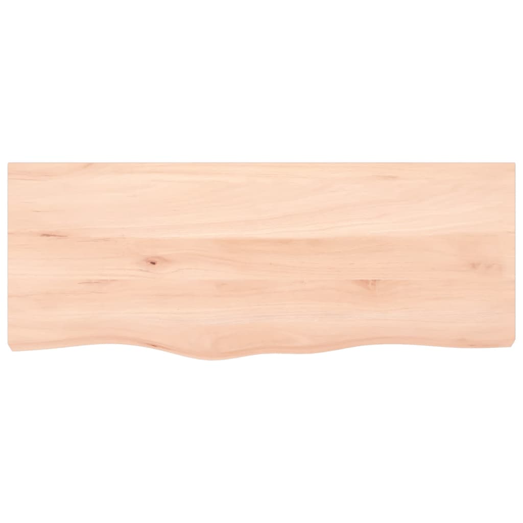 Hylly 100x40x(2-4) cm käsittelemätöntä massiivitammea