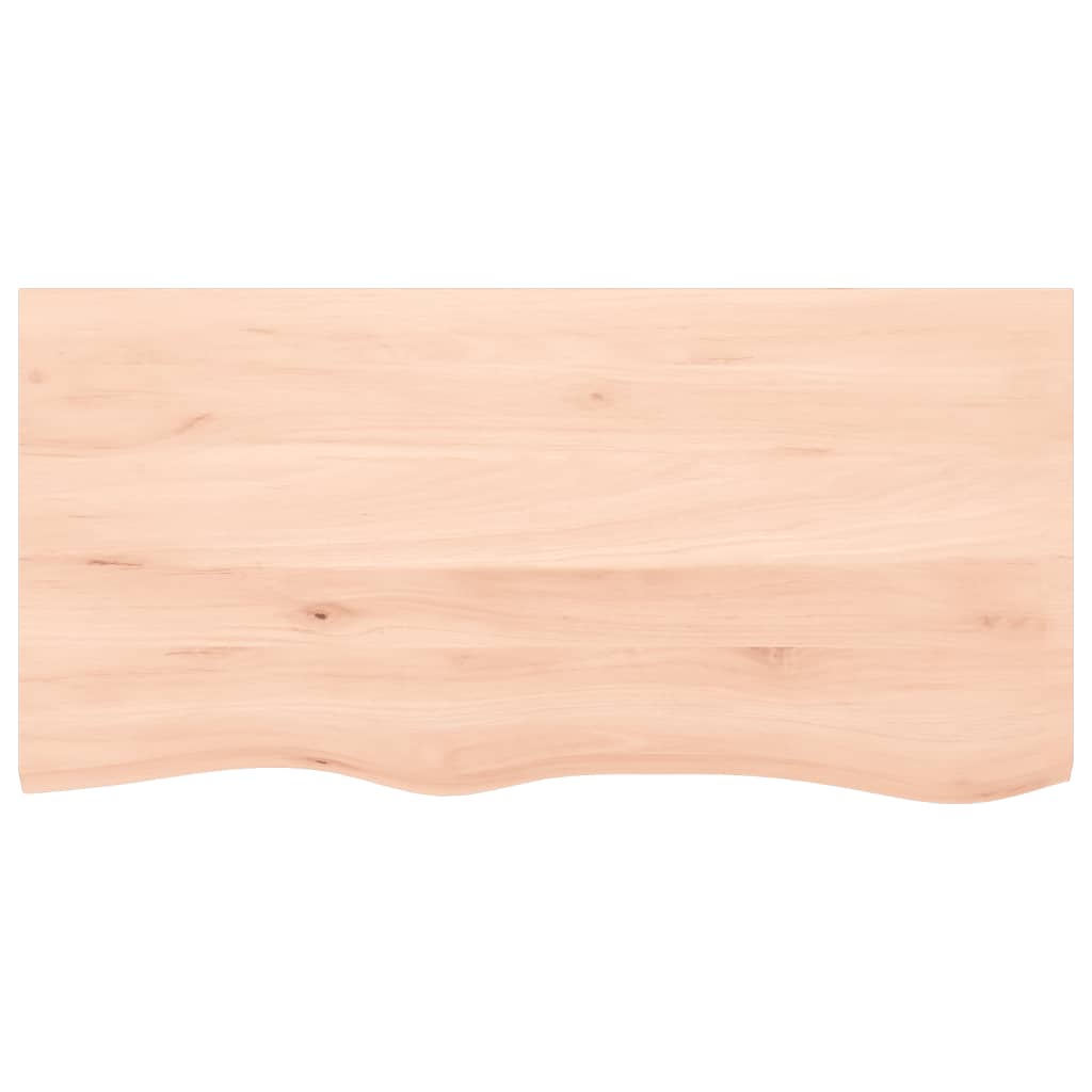 Hylly 100x50x(2-6) cm käsittelemätöntä massiivitammea