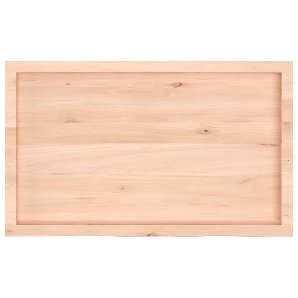 Hylly 100x60x(2-6) cm käsittelemätöntä massiivitammea