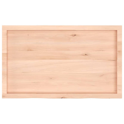 Hylly 100x60x(2-6) cm käsittelemätöntä massiivitammea