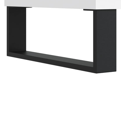 TV-möbel vit TV-bänk 100x34,5x44,5 cm