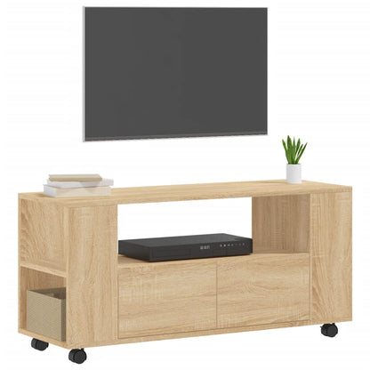 TV-möbel sonoma ek TV-bänk 102x34,5x43 cm