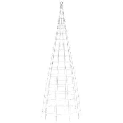 Joulukoristeita Ulko Jouluvalaistus lipputankoon 550 LEDiä lämmin valkoinen 300 cm