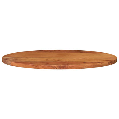 Bordsskiva 100x40x2,5 cm oval massivt akaciaträ