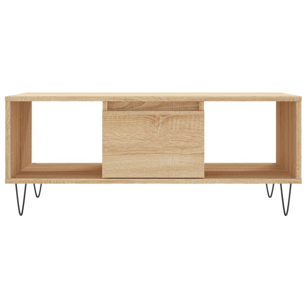 Soffbord sonoma ek 90x50x36,5 cm