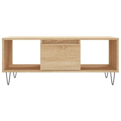 Soffbord sonoma ek 90x50x36,5 cm