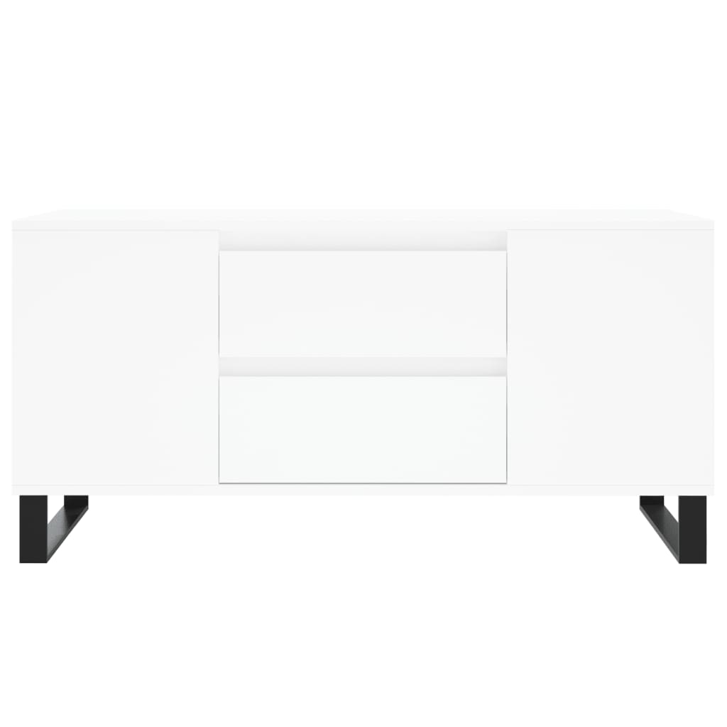 Soffbord vit 102x44,5x50 cm