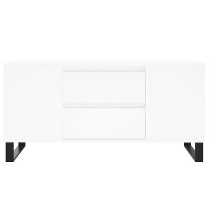 Soffbord vit 102x44,5x50 cm