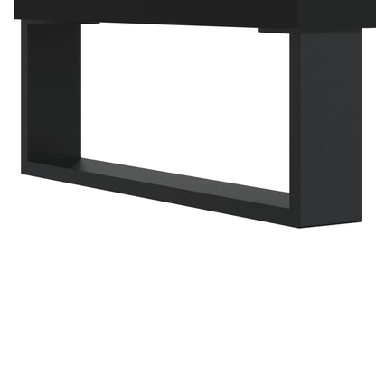 Soffbord svart 90x49x45 cm