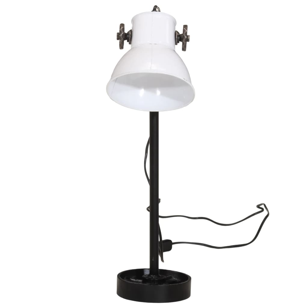 Bordslampa Skrivbordslampa 25 W vit 15x15x55 cm E27