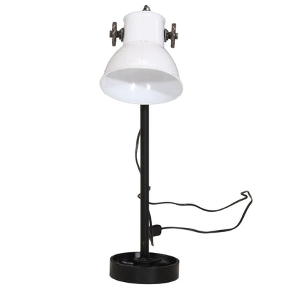 Bordslampa Skrivbordslampa 25 W vit 15x15x55 cm E27