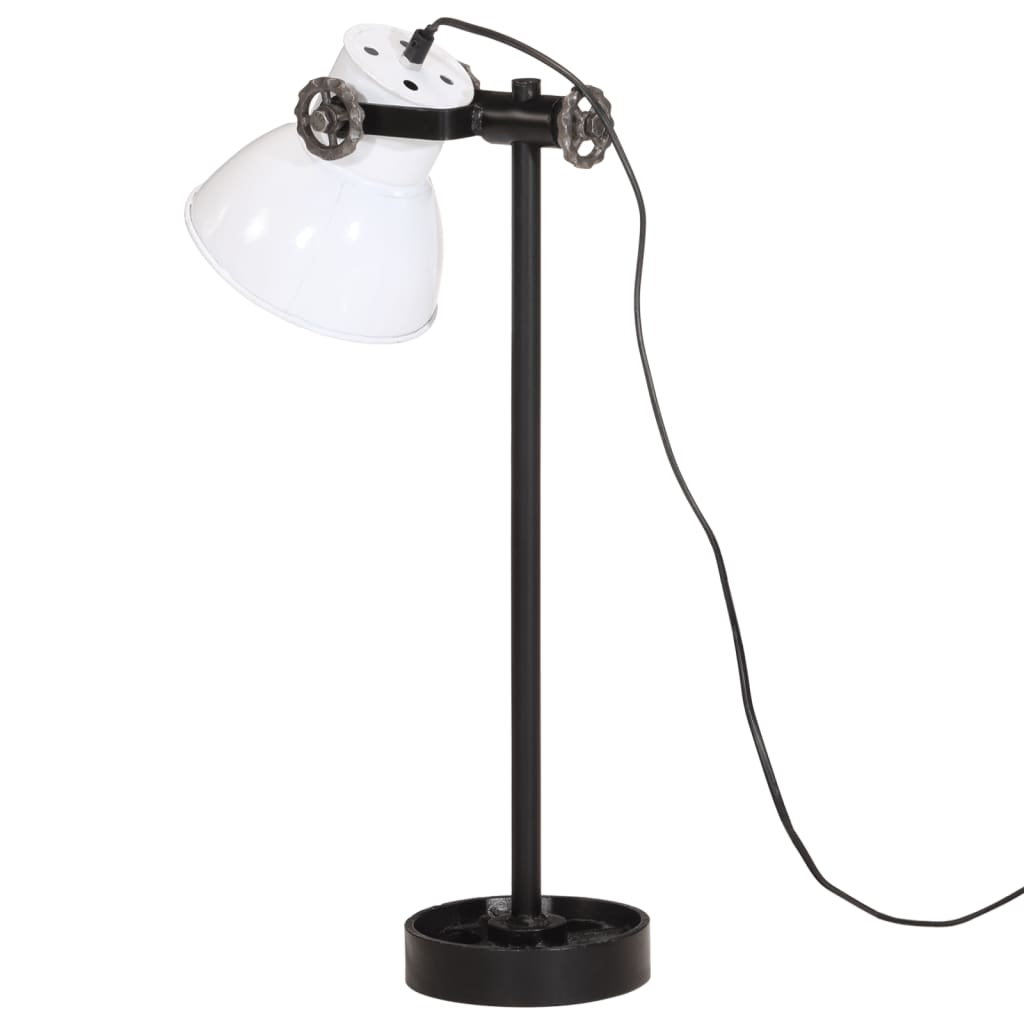 Bordslampa Skrivbordslampa 25 W vit 15x15x55 cm E27