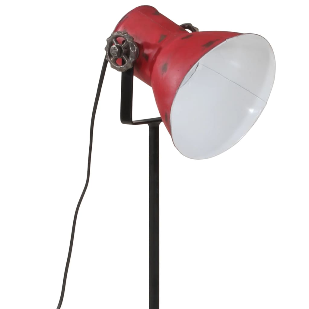 Golvlampa 25 W nött röd 35x35x65/95 cm E27