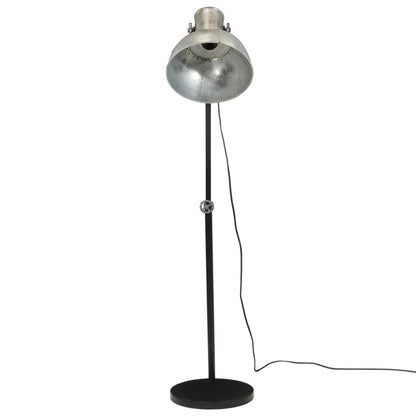 Golvlampa 25 W vintage silver 30x30x90-150 cm E27