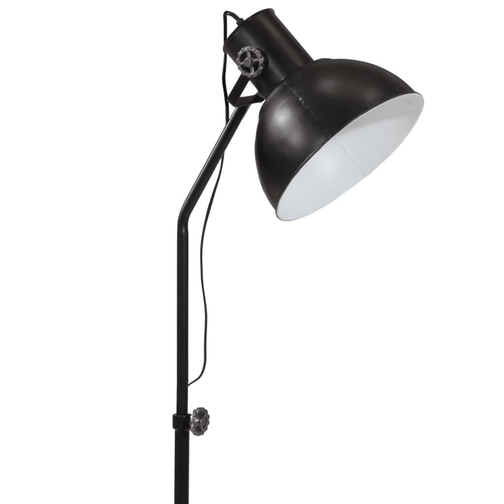 Golvlampa 25 W svart 30x30x90-150 cm E27