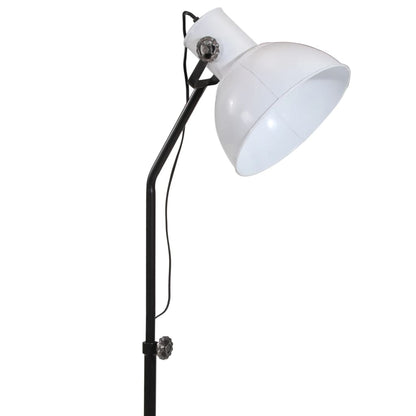 Golvlampa 25 W vit 30x30x90-150 cm E27