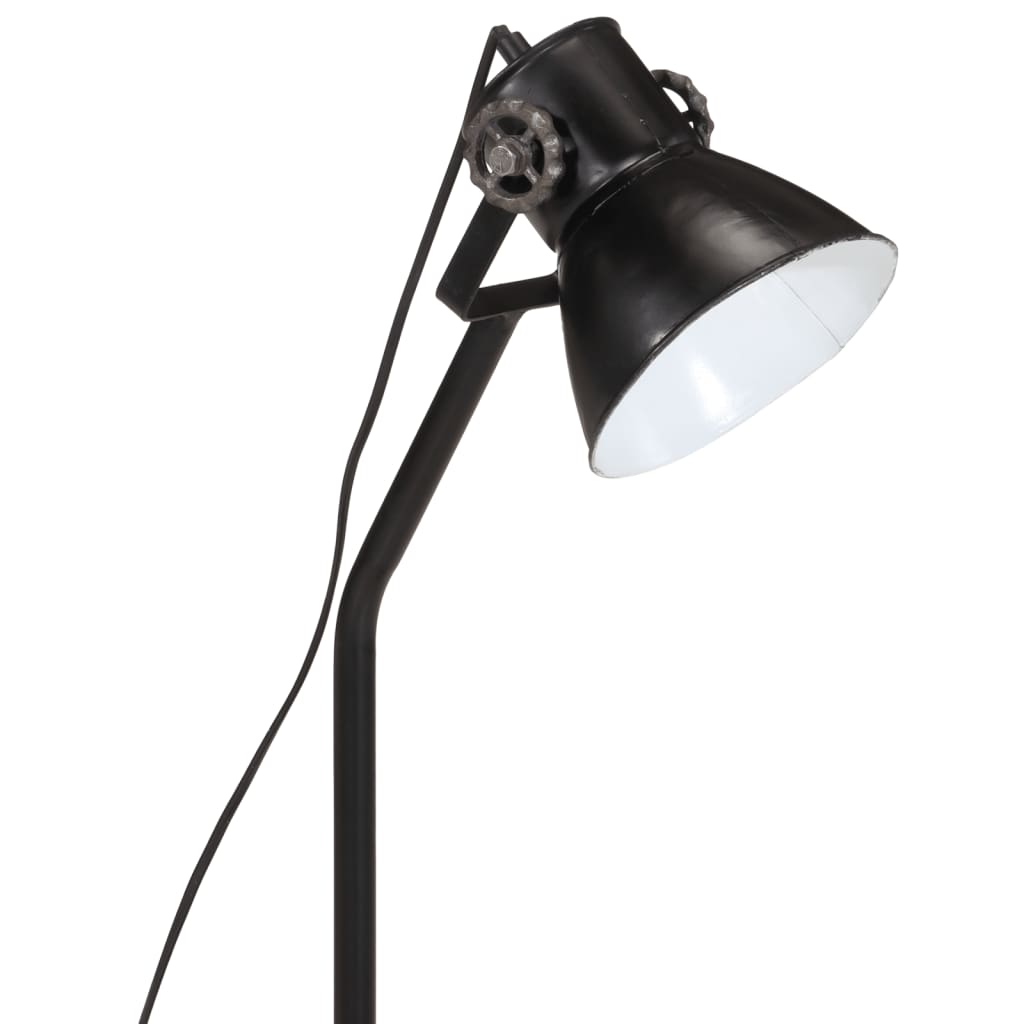 Bordslampa Skrivbordslampa 25 W svart 17x17x60 cm E27