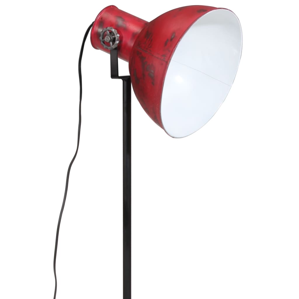 Golvlampa 25 W nött röd 75x75x90-150 cm E27