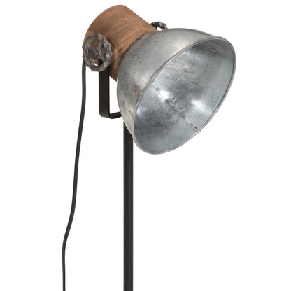 Bordslampa Skrivbordslampa 25 W vintage silver 17x17x50 cm E27