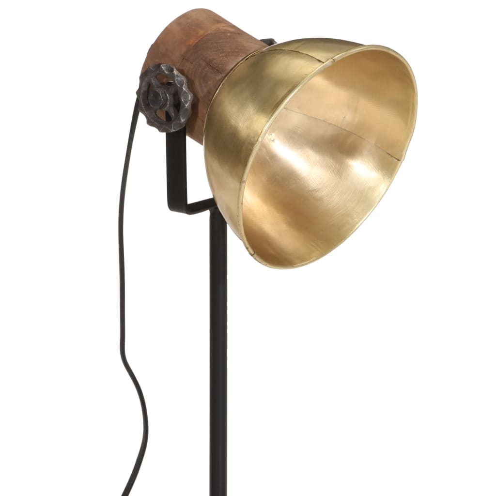 Bordslampa Skrivbordslampa 25 W antik mässing 17x17x50 cm E27