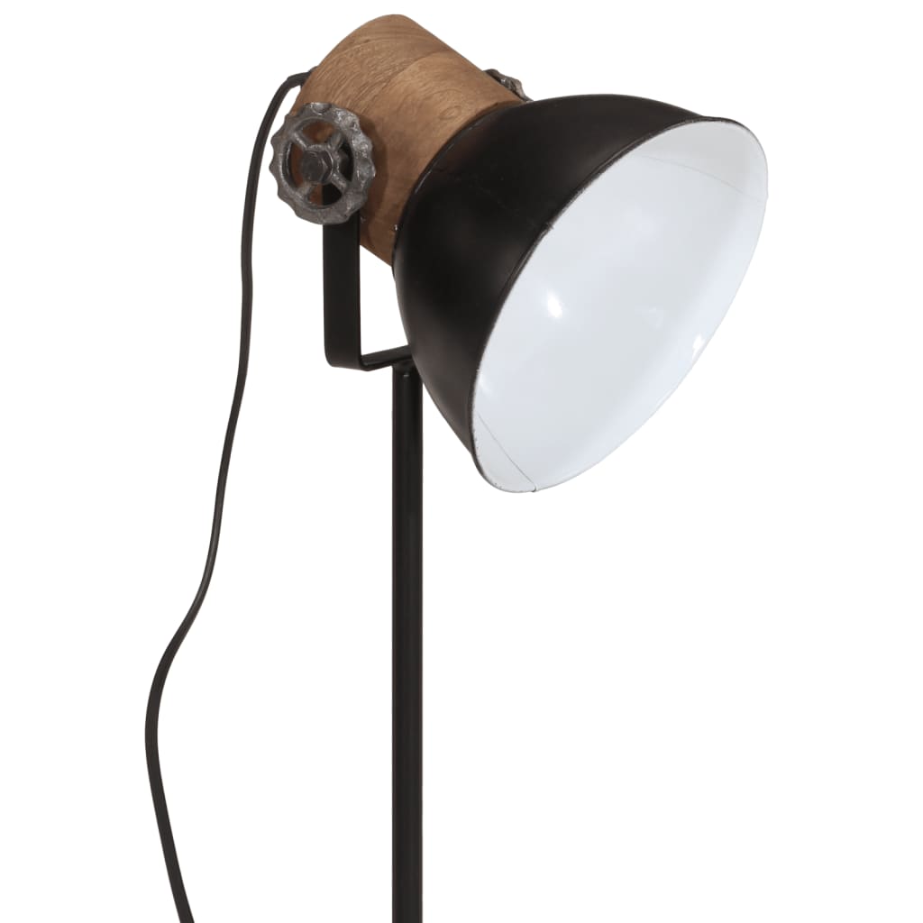 Bordslampa Skrivbordslampa 25 W svart 17x17x50 cm E27