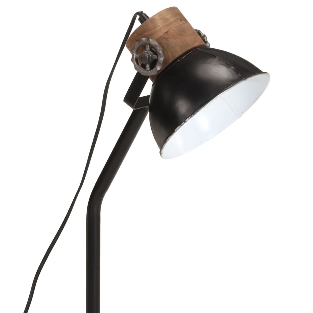 Bordslampa Skrivbordslampa 25 W svart 18x18x60 cm E27