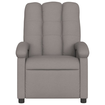 Nojatuoli Recliner taupe kangasta