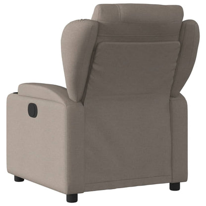 Nojatuoli Recliner taupe kangasta