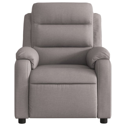 Nojatuoli Recliner taupe kangasta