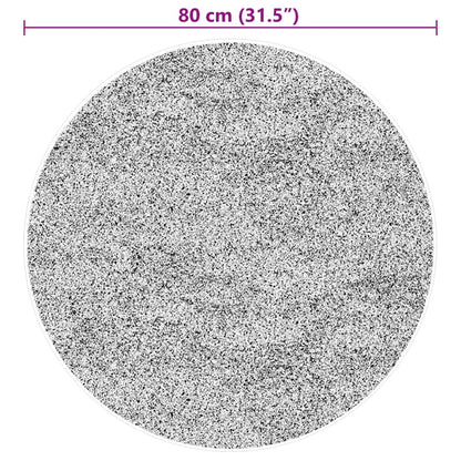 Lattiamatto HUARTE, jossa lyhyt pestävä pinkki Ø 80 cm