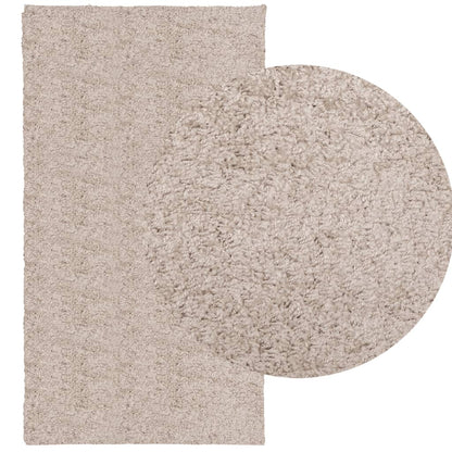 Lattiamatto Ryamatta PAMPLONA pitkä nukka moderni beige 60x110 cm