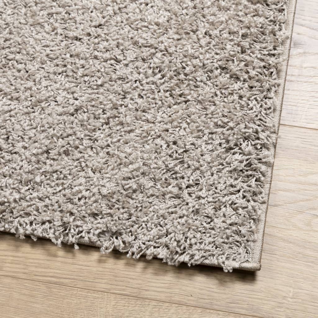 Lattiamatto Ryamatta PAMPLONA pitkä nukka moderni beige 60x110 cm