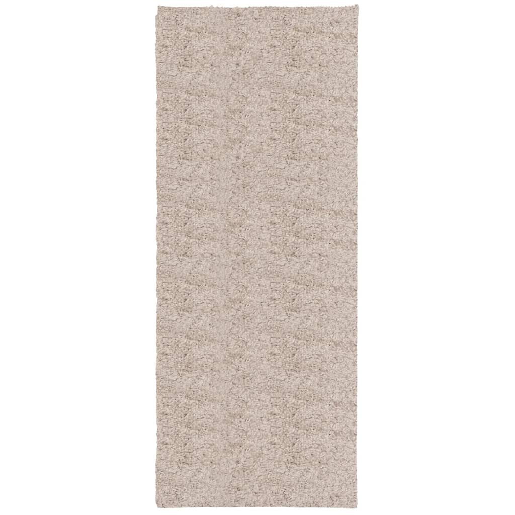 Lattiamatto Ryamatta PAMPLONA pitkä nukka moderni beige 80x200 cm