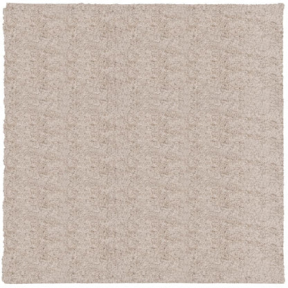 Lattiamatto Ryamatta PAMPLONA pitkä nukka moderni beige 120x120 cm