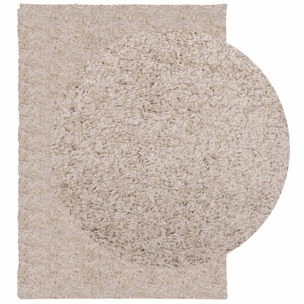 Lattiamatto Ryamatta PAMPLONA pitkä nukka moderni beige 120x170 cm