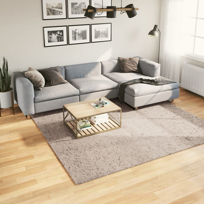 Lattiamatto Ryamatta PAMPLONA pitkä nukka moderni beige 240x240 cm